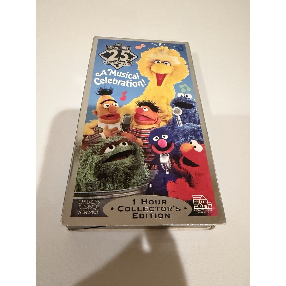 Sesame Streets 25th Birthday: A Musical Celebration (VHS,‎ 1993)